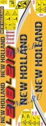 Стикеры для мини-погрузчика Нью Холланд L218